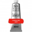 Tinta Acrílica Professional W&N 60ml S4 536 Pyrrole Red Light