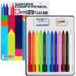 Lápis de Cor Integral Coupy Sakura 12 Cores