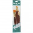 Kit de Pincel para Pintura Artística Sinoart C/7 SFB027