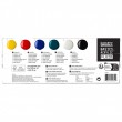 Estojo Tinta Acrílica Liquitex Basics Fluída 118ml 06 Cores