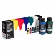 Estojo Tinta Acrílica Liquitex Basics Fluída 118ml 06 Cores