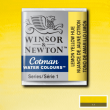 Tinta Aquarela Pastilha Cotman Winsor & Newton Lemon Yellow Hue 346 