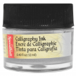 Tinta Para Caligrafia Speedball 12ml Prata Metálico 3107