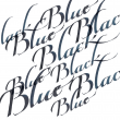 Tinta Para Caligrafia Winsor & Newton Blue Black