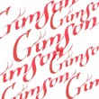Tinta Para Caligrafia Winsor & Newton Crimson
