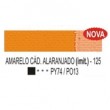 Tinta a Óleo Corfix 37ml 125 Amarelo Cád. Alaranjado G1