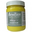 Tinta Acrílica Corfix 250ml 48 Amarelo Limão G1