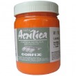 Tinta Acrílica Corfix 250ml 55 Laranja G1