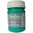 Tinta Acrílica Corfix 250ml 72 Verde Veronese G1