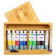 Estojo de Tinta Óleo Lefranc & Bourgeois Coffret Natura Box