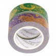 Washi Tape Paperblanks C/2 Olive Fairy & Violet Fairy 