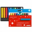 Pastel Aquarelavel Wax Swisscolor Caran d’Ache 10 Cores 