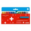 Pastel Aquarelavel Wax Swisscolor Caran d’Ache 15 Cores