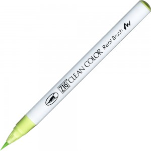 Caneta Zig Clean Color Real Brush Kuretake 045 Pale Green