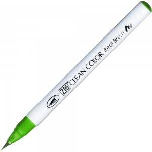 Caneta Zig Clean Color Real Brush Kuretake 047 May Green
