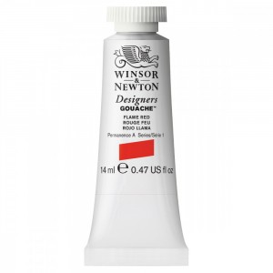 Tinta Guache Designers Winsor & Newton 14ml Flame Red S1