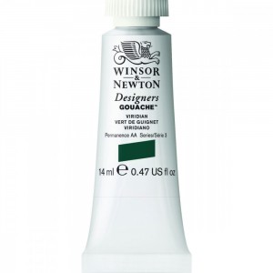 Tinta Guache Designers Winsor & Newton 14ml Viridian S3