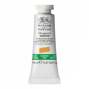 Tinta Guache Designers Winsor & Newton 14ml Cadmium Free Yellow S4
