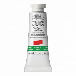 Tinta Guache Designers Winsor & Newton 14ml Cadmium Free Red S4