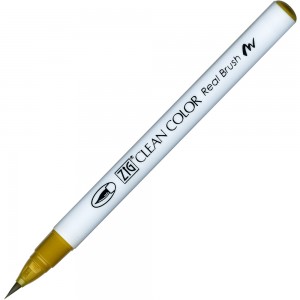 Caneta Zig Clean Color Real Brush Kuretake 063 Ochre