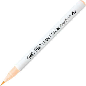 Caneta Zig Clean Color Real Brush Kuretake 076 Medium Beige