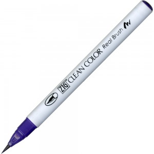Caneta Zig Clean Color Real Brush Kuretake 080 Violet