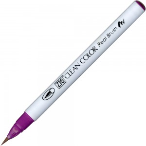 Caneta Zig Clean Color Real Brush Kuretake 082 Purple
