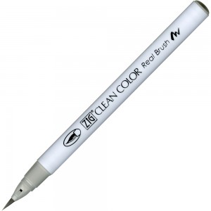 Caneta Zig Clean Color Real Brush Kuretake 091 Cool Gray 2