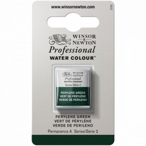 Tinta Aquarela Profissional Winsor & Newton S2 460 Perylene Green Row