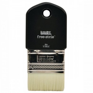 Trincha Filamento Sintético Profissional 2" Estilo Livre Paddle Liquitex