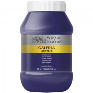Tinta Acrílica Galeria W&N 728 Winsor Violet 1 LITRO