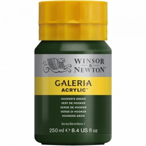 Tinta Acrílica Galeria W&N 311 Hookers Green 250ml