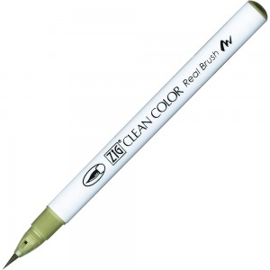 Caneta Zig Clean Color Real Brush Kuretake 098 Pale Dawn Gray 