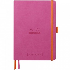 Bloco Goalbook Rhodia Capa Flexível Fuchsia A5