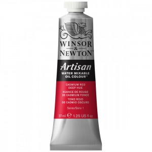 Tinta Óleo Artisan Winsor & Newton Cadmium Red Deep Hue S1 37ml