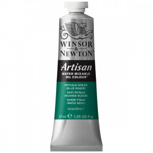 Tinta Óleo Artisan Winsor & Newton Phthalo Green (Blue Shade) S1 37ml