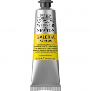 Tinta Acrílica Galeria W&N 60ml 114 Cadmium Yellow Pale Hue