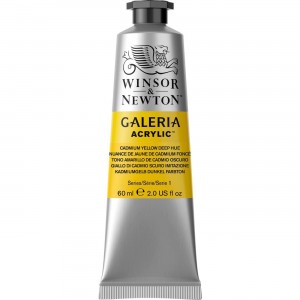 Tinta Acrílica Galeria W&N 60ml 115 Cadmium Yellow Deep Hue