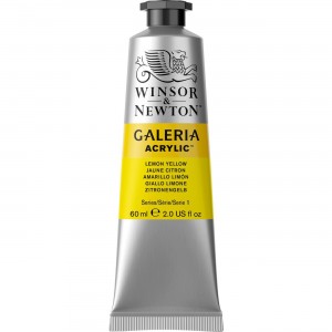 Tinta Acrílica Galeria W&N 60ml 346 Lemon Yellow