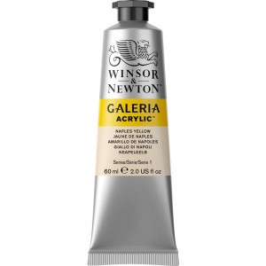 Tinta Acrílica Galeria W&N 60ml 422 Naples Yellow