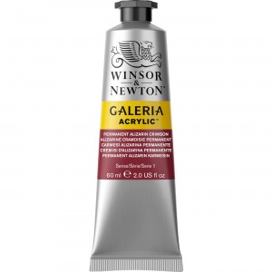 Tinta Acrílica Galeria W&N 60ml 466 Permanent Alizarin Crimson
