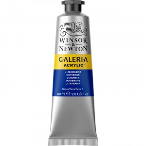 Tinta Acrílica Galeria W&N 60ml 660 Ultramarine