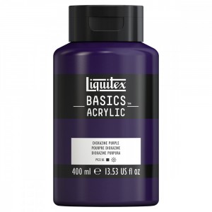 Tinta Acrílica Liquitex Basics 713 Dioxazine Purple 400ml