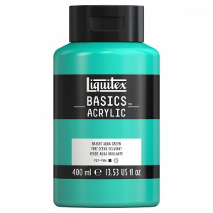 Tinta Acrílica Liquitex Basics 719 Bright Aqua Green 400ml