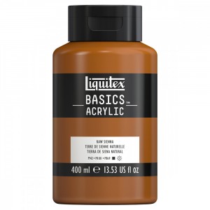 Tinta Acrílica Liquitex Basics 721 Raw Sienna 400ml