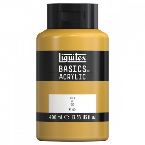 Tinta Acrílica Liquitex Basics 732 Gold 400ml