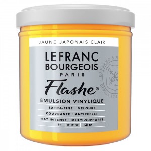 Tinta Flashe Japanese Yellow Light S1 Lefranc Bourgeois 125ml