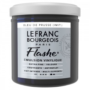 Tinta Flashe Prussian Blue S1 Lefranc Bourgeois 125ml