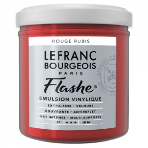 Tinta Flashe Ruby Red S1 Lefranc Bourgeois 125ml
