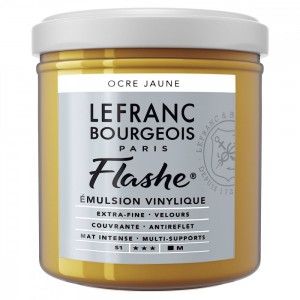 Tinta Flashe Yellow Ochre S1 Lefranc Bourgeois 125ml
